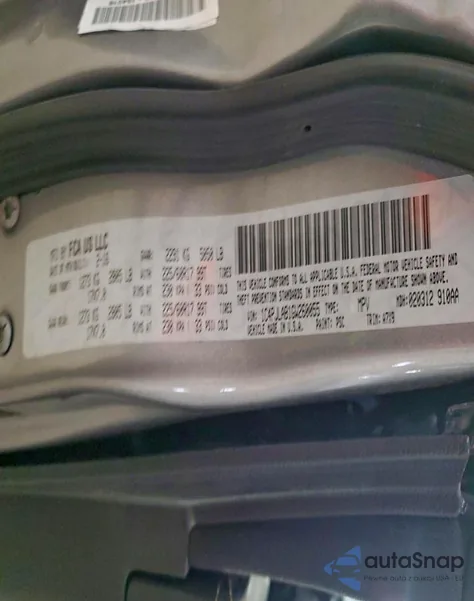 2016 Jeep Cherokee Sport z USA, uszkodzony, nr VIN 1C4PJLAB1GW260055